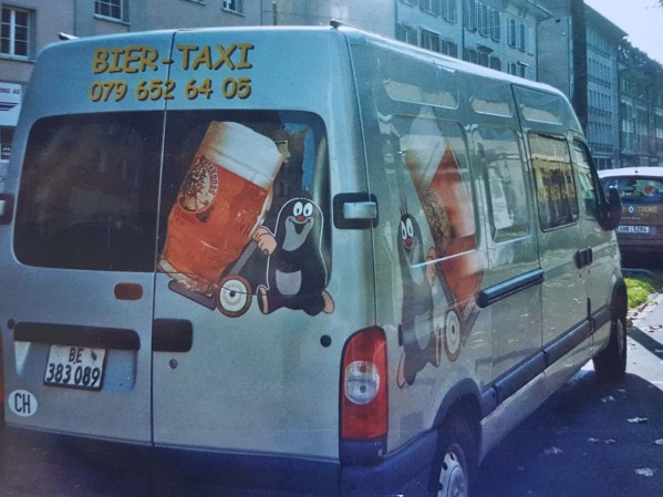 Biertaxi Lieferwagen